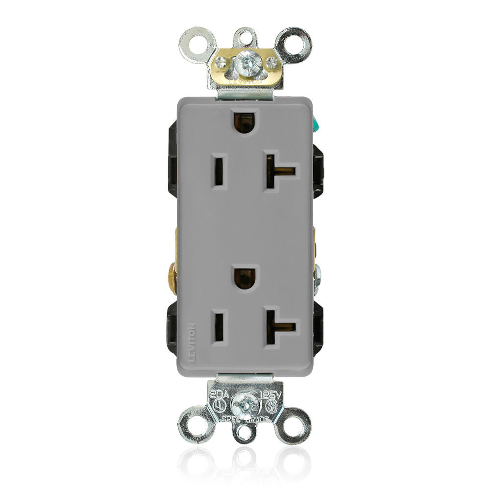 Leviton 16362-GY Receptacle