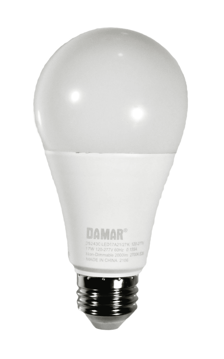 Damar 35243C LED A-Line Bulb