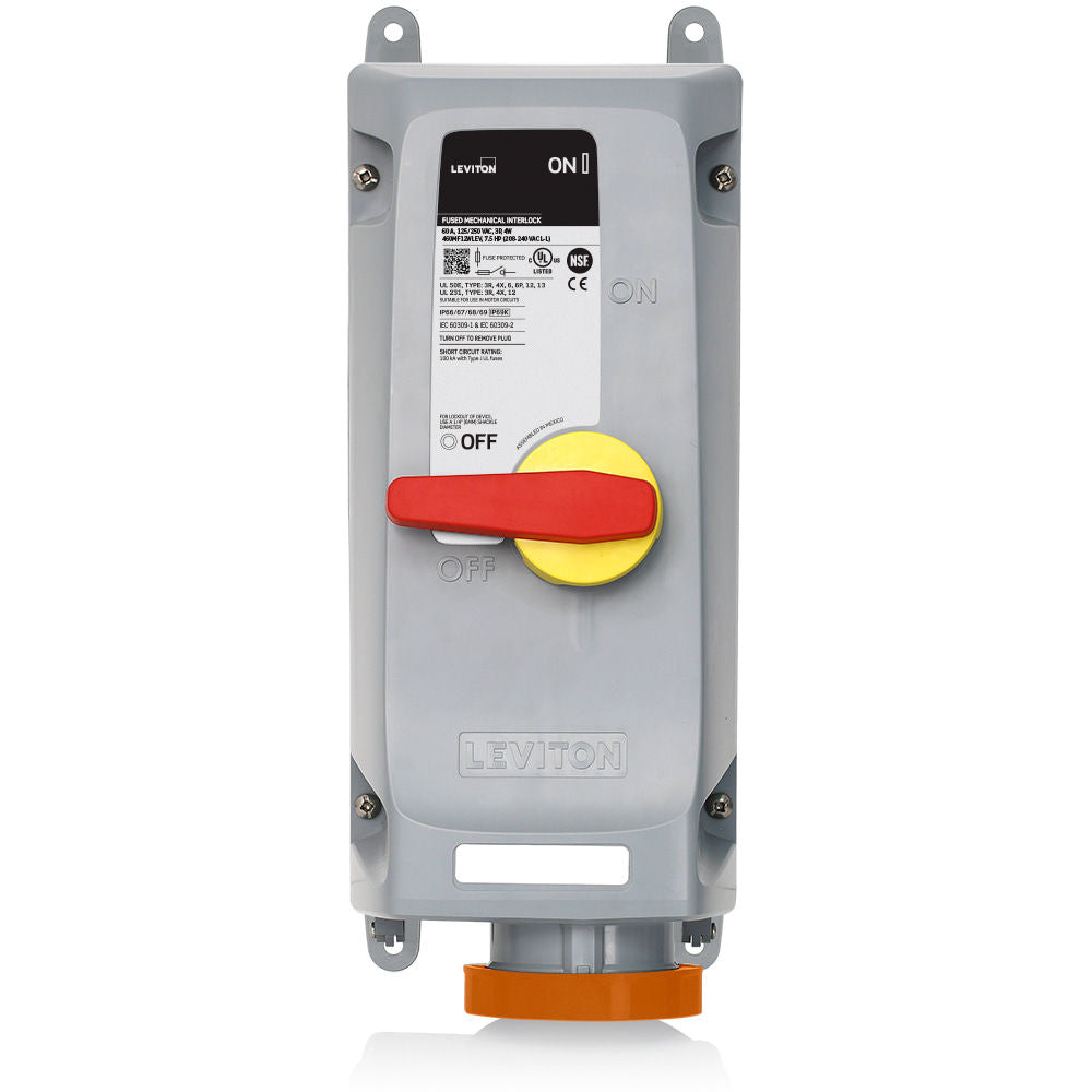Leviton 460MF12WLEV Pin & Sleeve Device