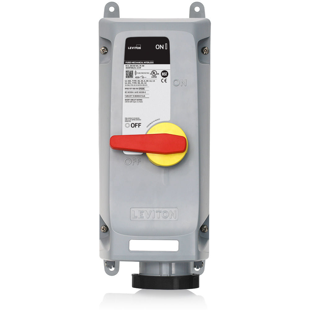 Leviton 460MF5WLEV Pin & Sleeve Device