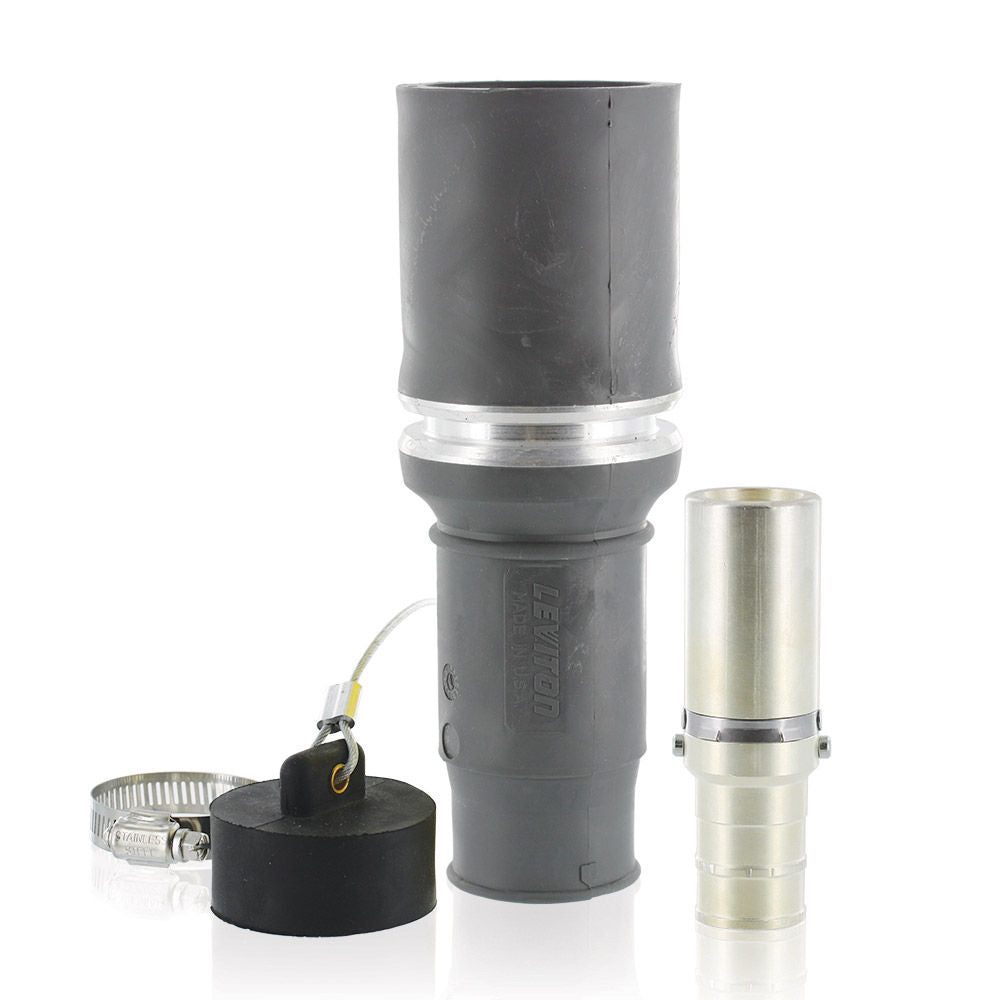 Leviton 49F44-GY Plug & Connector