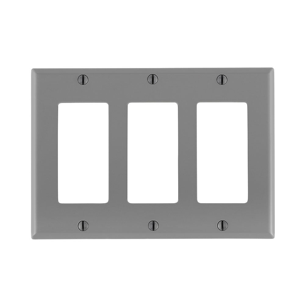 Leviton 80411-NGY Wallplate