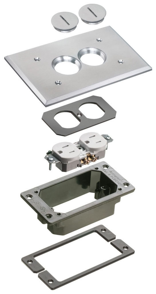 Arlington Industries FLBC101NLTK Floor Box