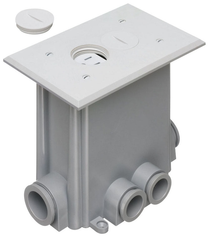 Arlington Industries FLBC101W Floor Box