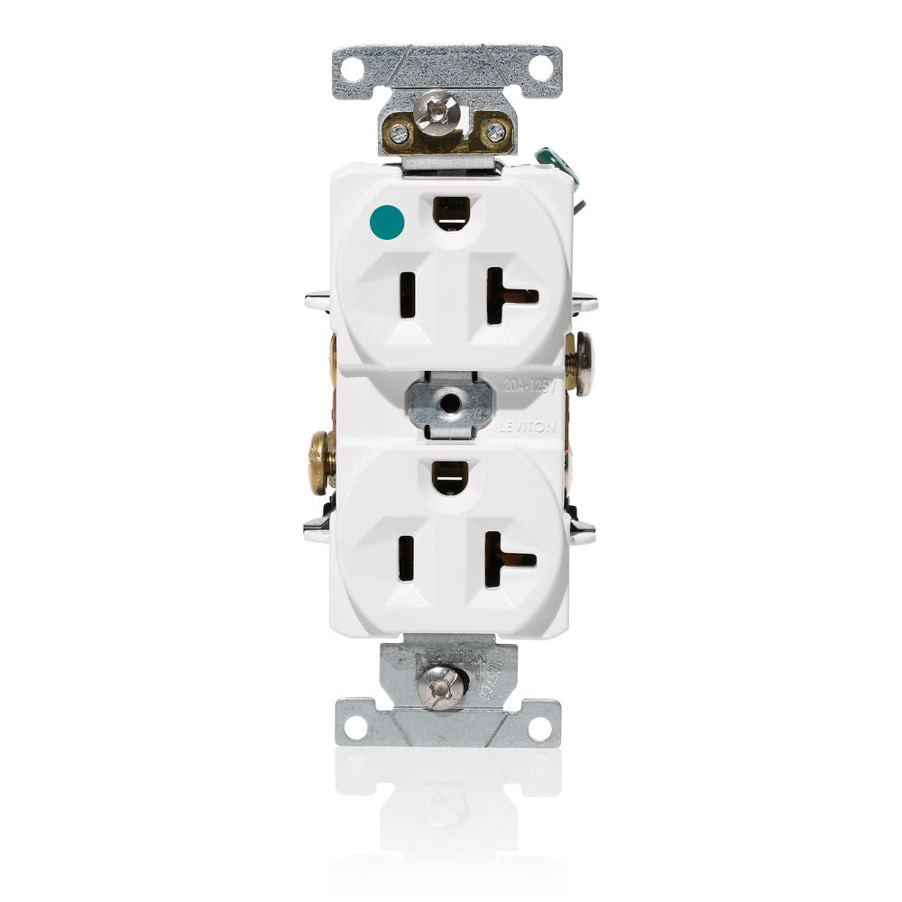 Leviton C8300-W Receptacle