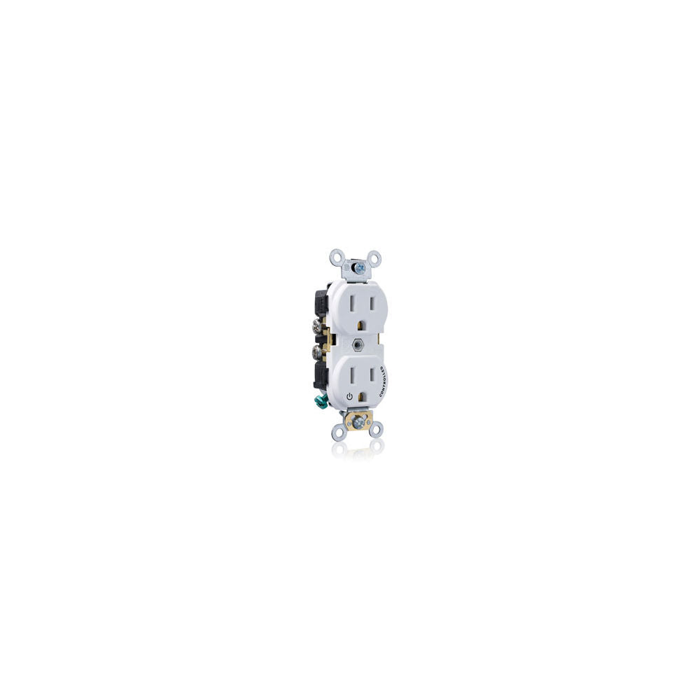 Leviton CR015-1PW Receptacle