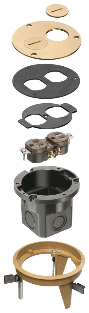 Arlington Industries FLB4362MB Floor Box