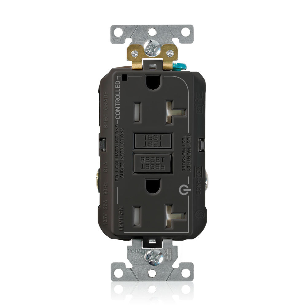 Leviton G5362-2TE GFCI Receptacle