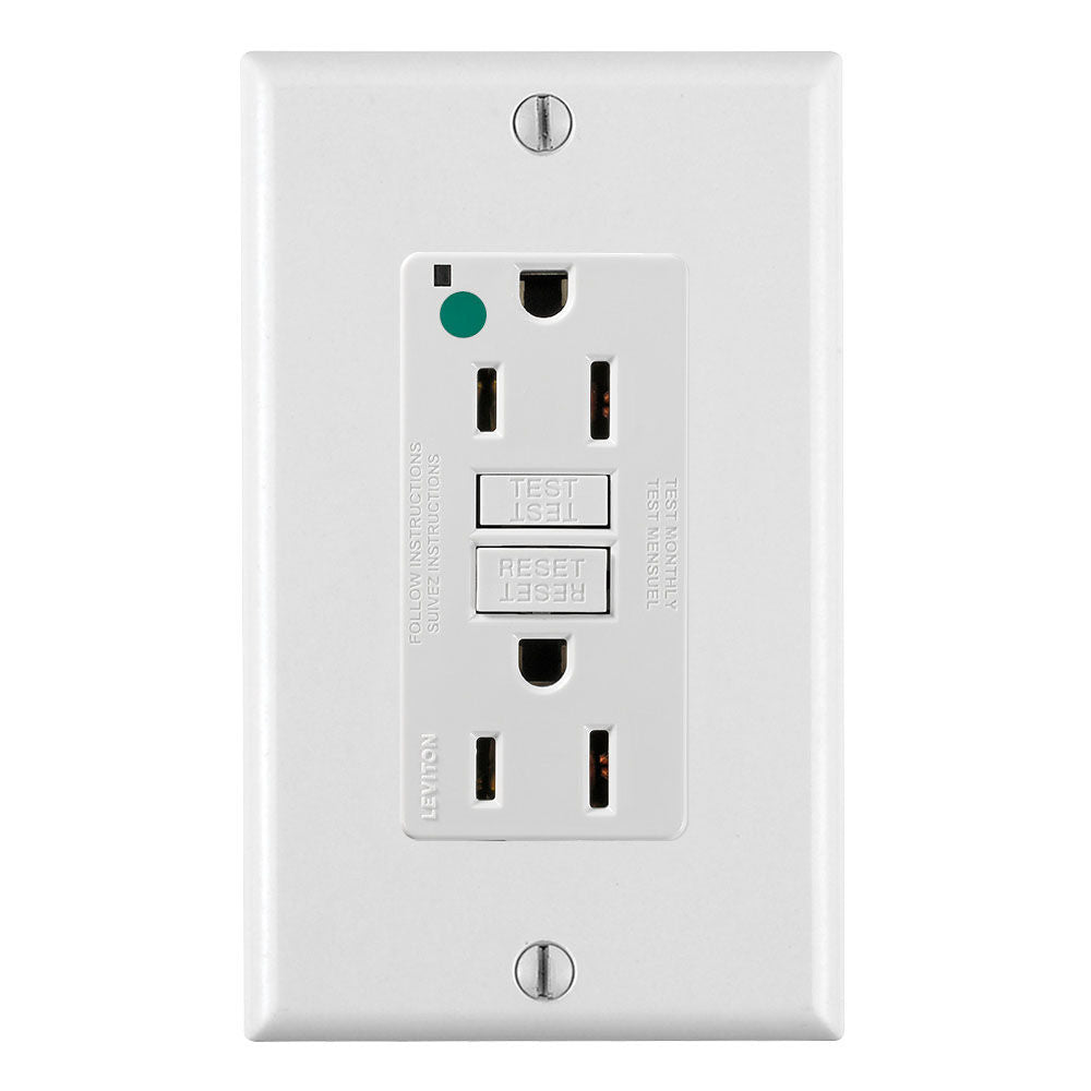 Leviton GFNT1-HFW GFCI Receptacle