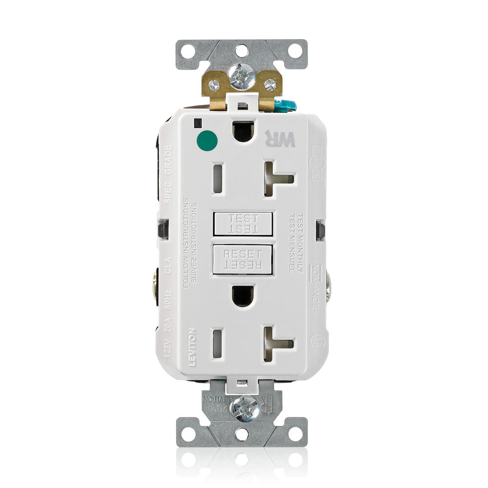 Leviton GFWT2-HGW GFCI Receptacle