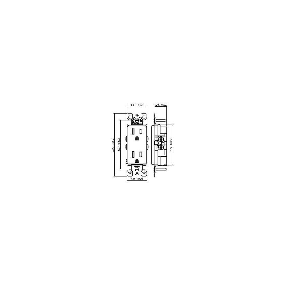 Leviton T5325 Receptacle