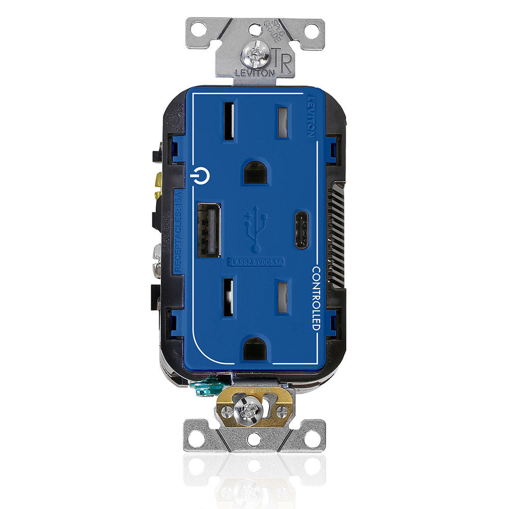 Leviton T5633-2BU Receptacle