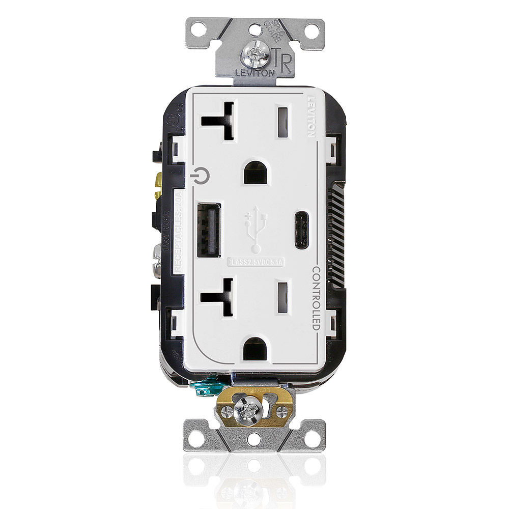 Leviton T5833-2W Receptacle