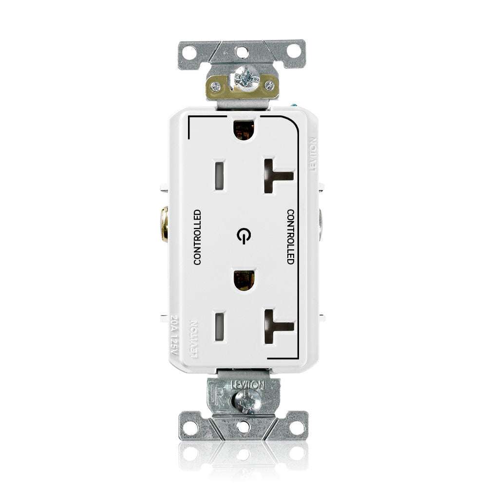Leviton TDR20-S2W Plug & Connector