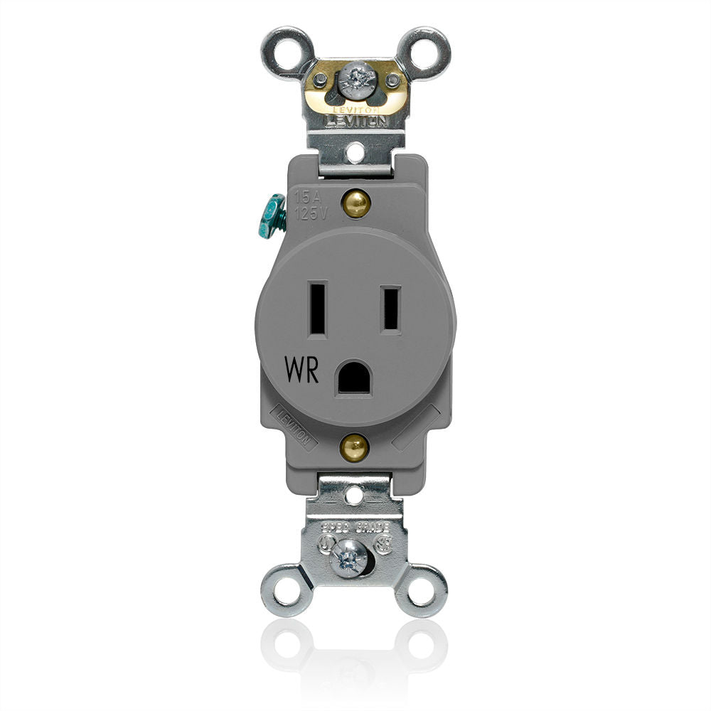 Leviton W5261-GY Receptacle