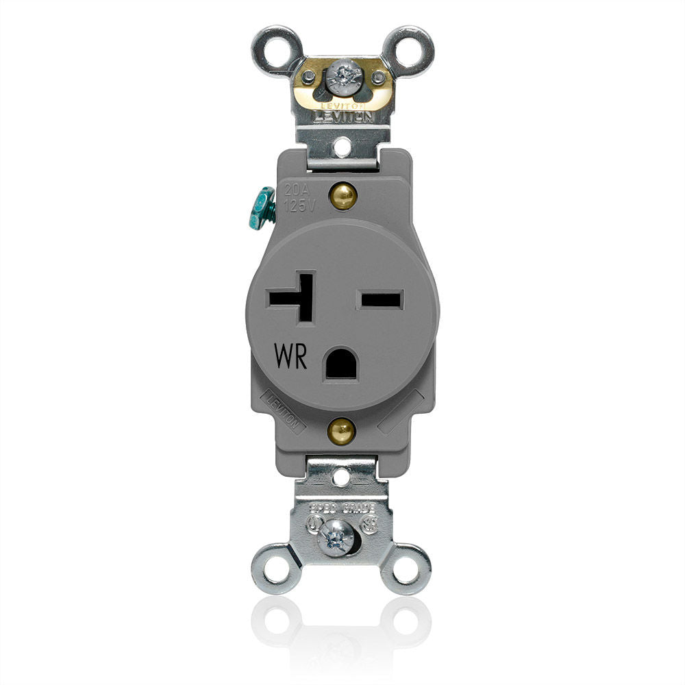 Leviton W5461-GY Receptacle