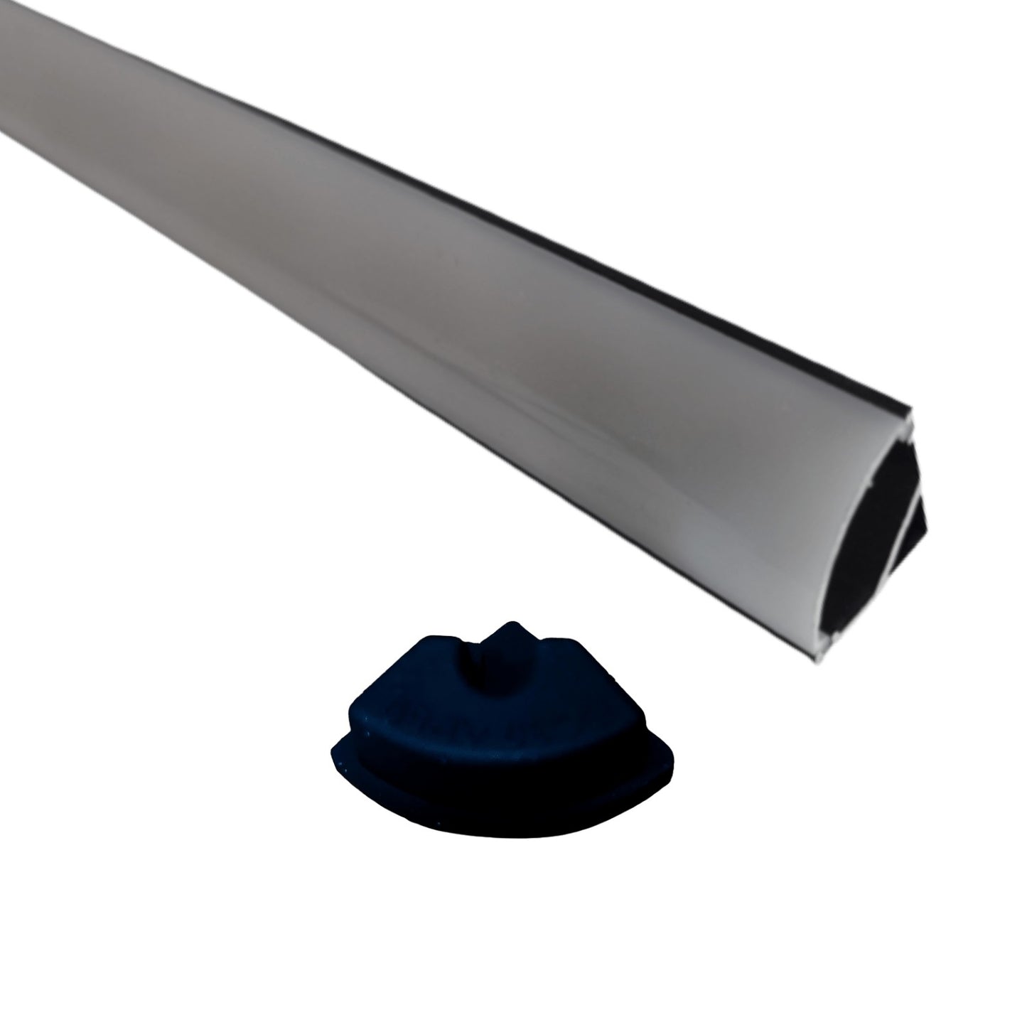 Abba Lighting AP59-Bk Aluminum Corner LED Profile Channel Black