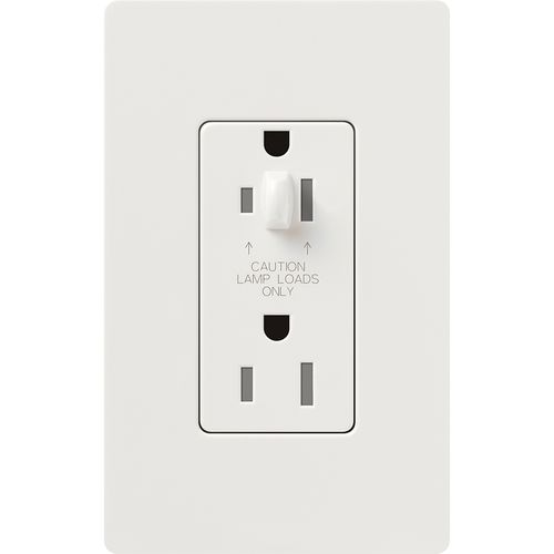 Lutron CAR-15-HDTR-WH Receptacle