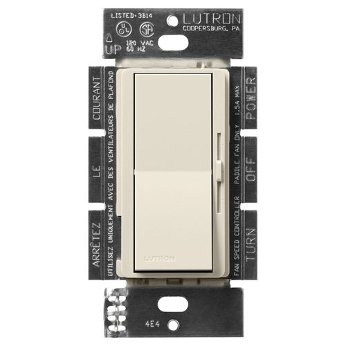Lutron DVSCFSQ-F-PM Fan Control