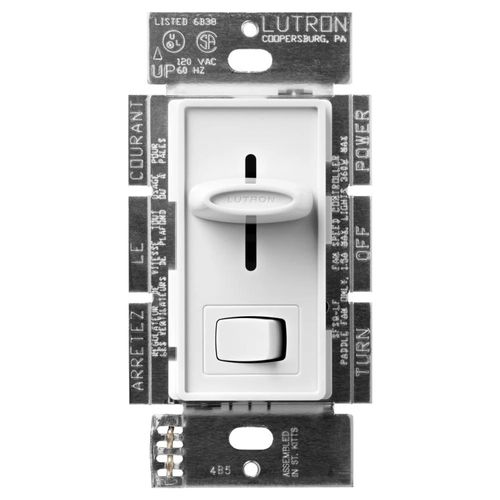 Lutron SFSQ-LF-WH Fan & Light Control