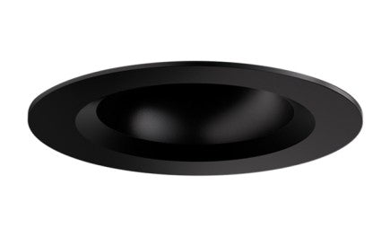 ELCO Lighting E1AK02FSDBB 1 Inch Round Architectural Oak Reflector Downlight Sunset Dimming 38 Degree All Black