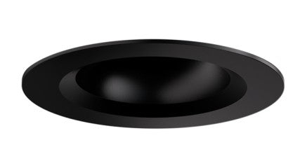 ELCO Lighting E1AK02WF30BB 1 Inch Round Architectural Oak Reflector Downlight 3000K 50 Degree All Black