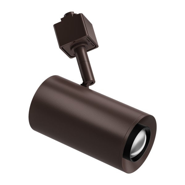 ELCO Lighting E25TBZ-0727-FC 2-Inch Bronze LED Track Head, 750 lm, 2700K, 18°-50°