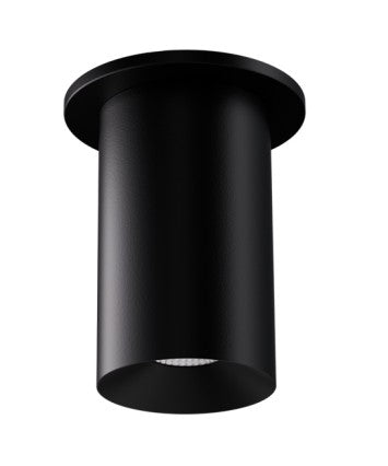 ELCO Lighting E36FB-1530 3-Inch Black LED Surface Mount Fixture, 1500 lm, 3000K
