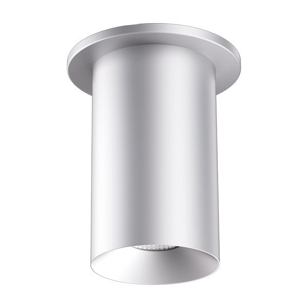 ELCO Lighting E36FS-1827 3-Inch Silver LED Surface Mount Fixture, 1850 lm, 2700K