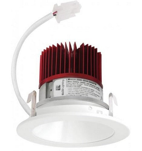 ELCO Lighting E410C0830B Recessed LED 4" Black Reflector Engine 850 lm 3K White Ring