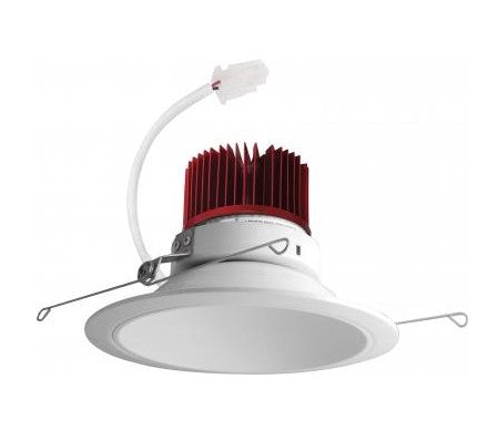 ELCO Lighting E610C2027W2 6-Inch White LED Light Engine with Reflector Trim, 2000 lm, 2700K