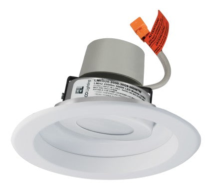 ELCO Lighting E617R1230W-F 6-Inch LED Adjustable Module, 1200 lm, 3000K, 38°