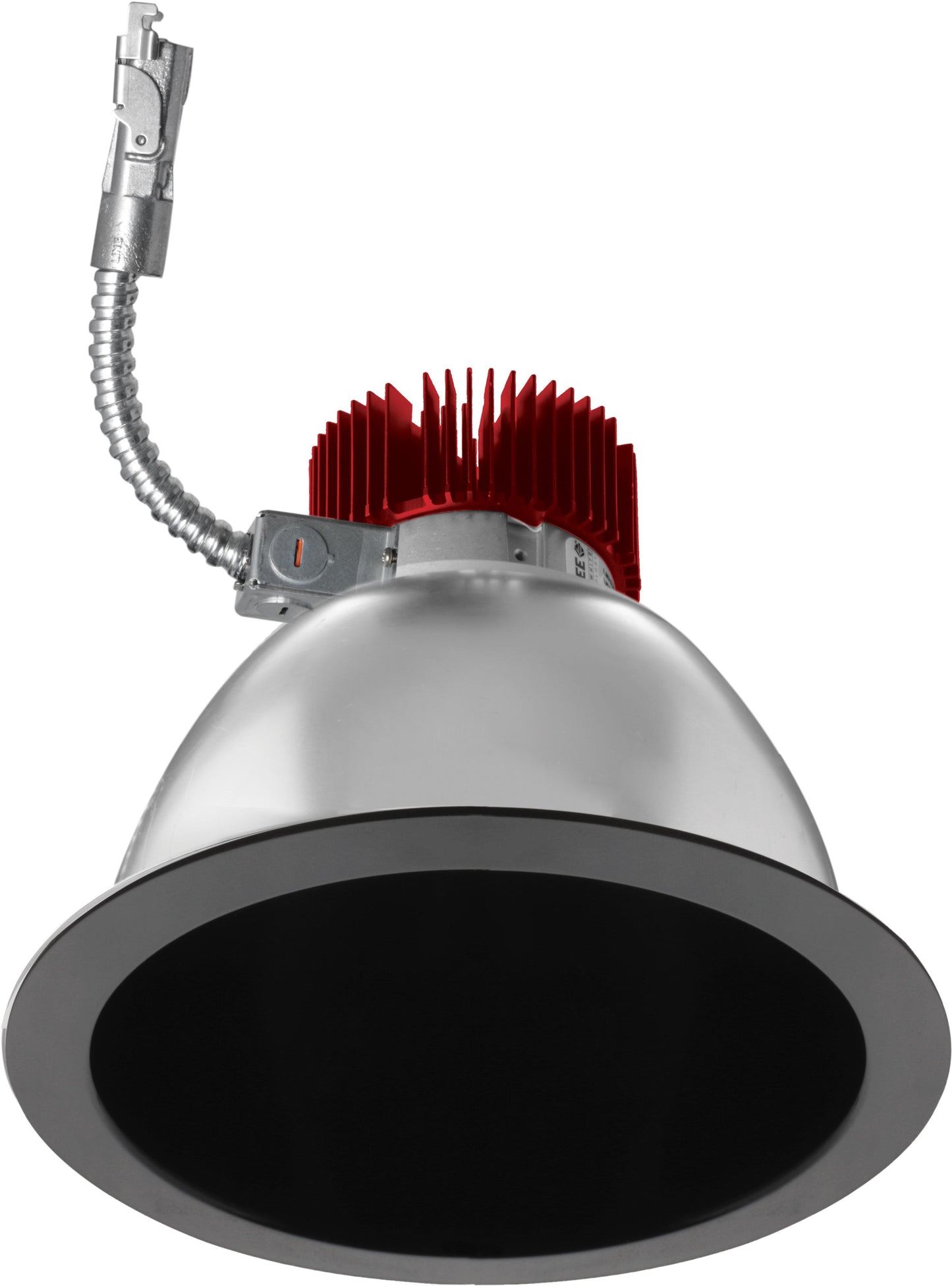 ELCO Lighting E810L2030B2 8-Inch Black LED Light Engine with Reflector Trim, 2000 lm, 3000K