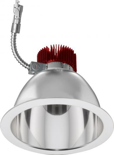 ELCO Lighting E810L2040C2 8-Inch Clear LED Light Engine with Reflector Trim, 2000 lm, 4000K