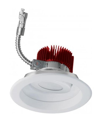 ELCO Lighting E818L2030W2-F 8-Inch LED Adjustable Module, 2000 lm, 3000K, 38°