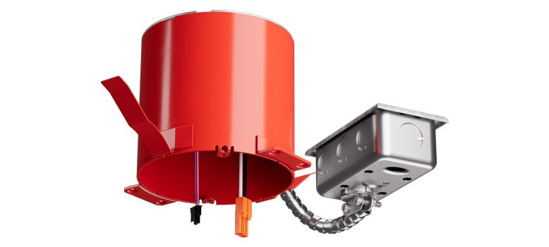 ELCO Lighting EJB4RICDXA-EM 4-Inch Lighting Component, 1W, Battery Backup, 3-in-1 Dimming