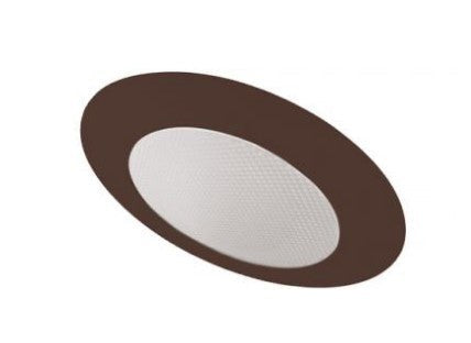 ELCO Lighting EL12BZ 6" Albalite Shower Trim, Bronze