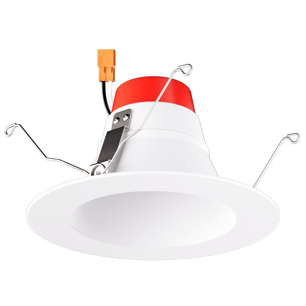 ELCO Lighting EL62535W 6-Inch White LED Light Engine with Reflector Trim, 1000 lm, 14W