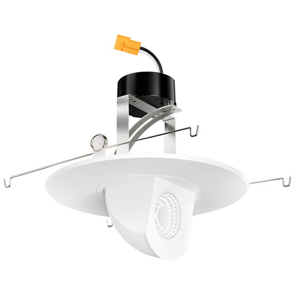 ELCO Lighting EL697CT5W2 6" LED Adjustable Trim 0-90° 840 lm Dim 5Cct White