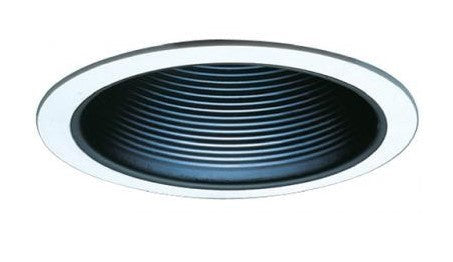 ELCO Lighting 6" Black Baffle Trim ELM40B