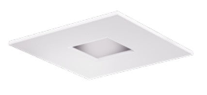 ELCO Lighting Square Mini Recessed Reflector Trim EMN1SQ27BB