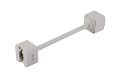 ELCO Lighting White Finish Track Extension Wand EP824W