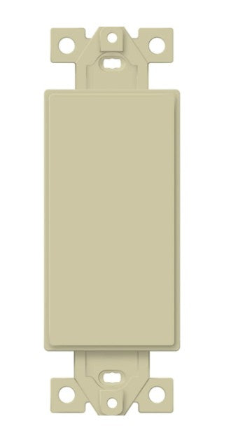 Enerlites Standard 1-Gang Blank Decorator Adapter Ivory 6001-I