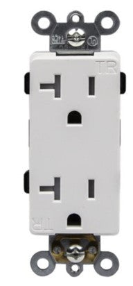 Enerlites Ind Decorator Receptacle 20A 125V 5-20R Ivory 63200-I