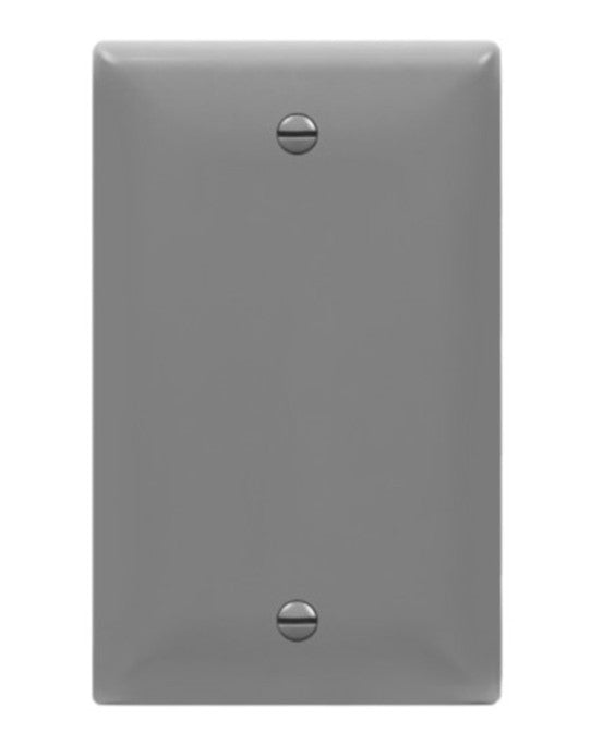 Enerlites Standard 1-Gang Blank Wall Plate Gy 8801-GY
