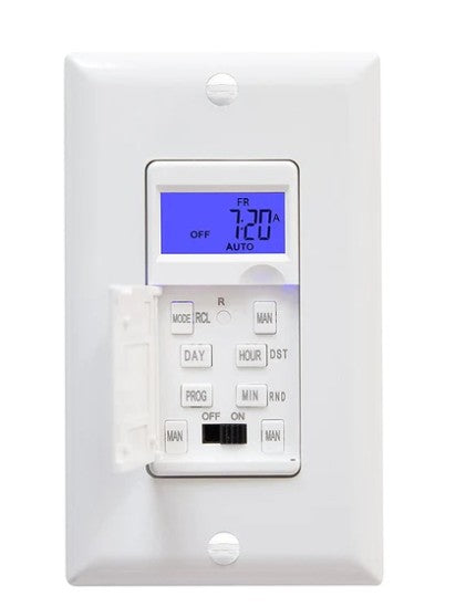 Enerlites In Wall 7-Day Hd Prog Timer White HET01-W
