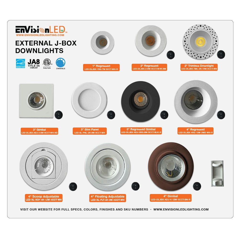 EnVision DISPLAY-DLJBX LED Downlight
