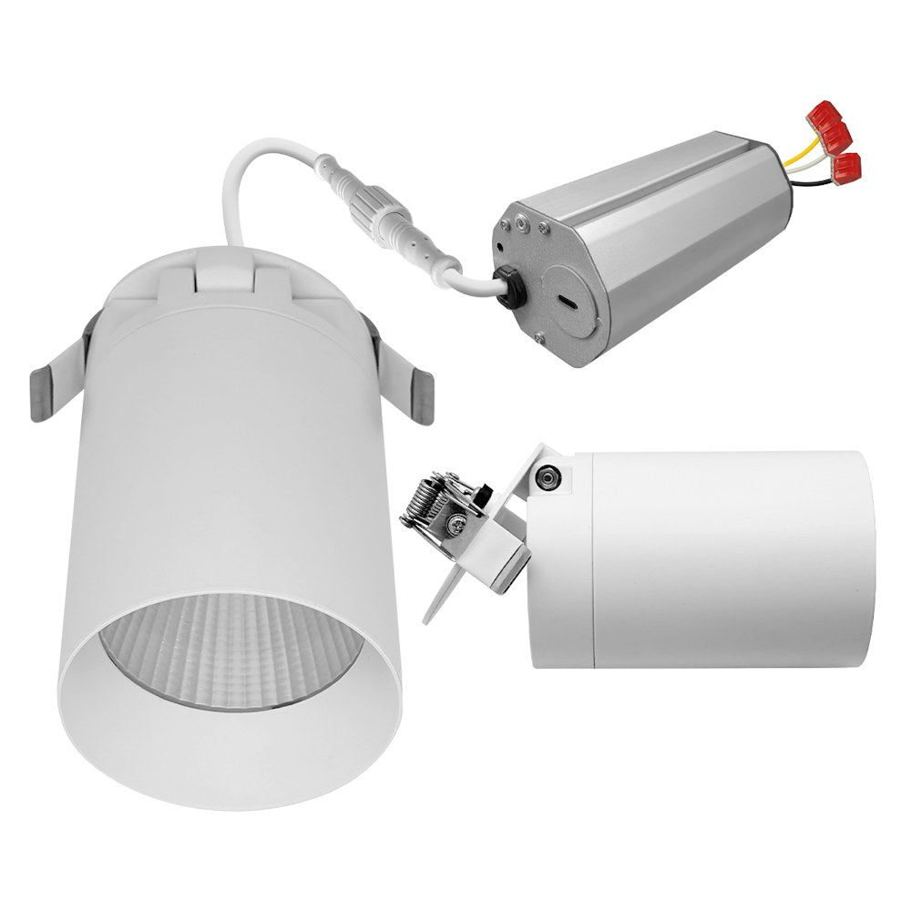 EnVision LED-DLJBX-3-CYL-ADJ-5CCT-WH LED Cylinder Light