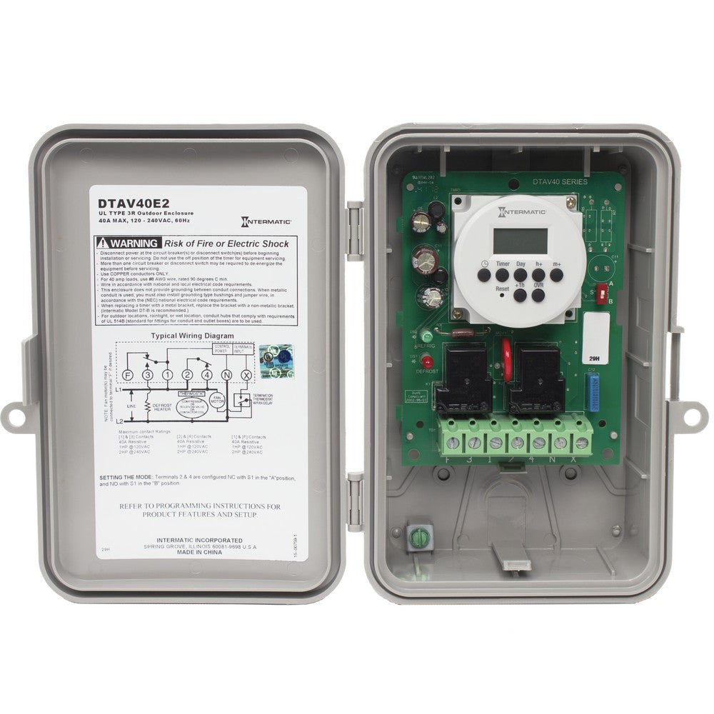 Intermatic Electronic Defrost Timer DTAV40E2