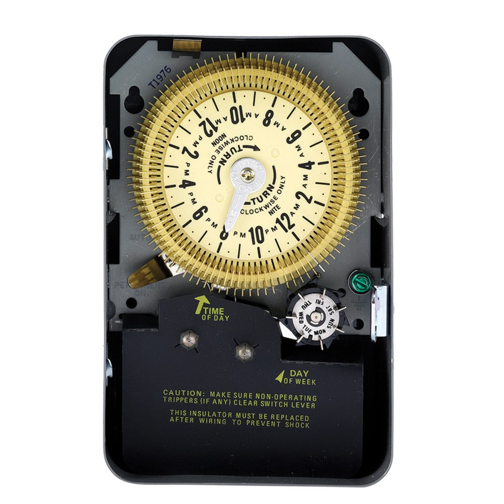 Intermatic 208-277 VAC 60Hz Indoor Mechanical Time Switch T1976
